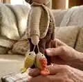 Tommy The Fisher Amigurumi Pattern step 3 - details and accessories
