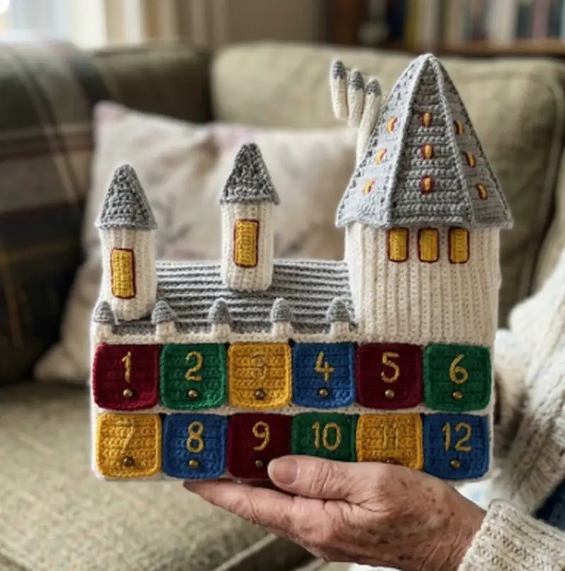 Complimentary Advanced crochet pattern: Hogwarts Castle Amigurumi Pattern - Simple to follow guide