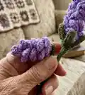 Lavender Pattern step 2 - assembly progress