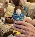 Oakley the Monkey Amigurumi Pattern step 3 - details and accessories