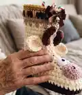 Crazy deer Amigurumi Pattern step 3 - details and accessories
