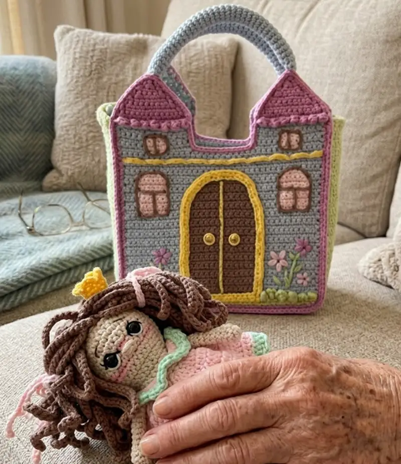 Complimentary Intermediate crochet pattern: Castle for a Princess Amigurumi Pattern - Simple to follow guide