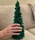 The Twelve Days of Christmas: Holiday Crochet Pattern step 1 - construction progress