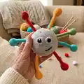 SpaceBall Amigurumi Pattern step 4 - final assembly and finishing