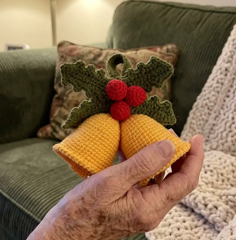Quality crochet pattern: Christmas Bells Pattern - Intermediate level guide with complete instructions