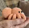 Low Sew Spider Amigurumi Pattern step 3 - details and accessories