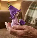 Bluebell Fairy Amigurumi Pattern step 3 - details and accessories