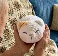 Marshmallow Kittie Amigurumi Pattern step 4 - final assembly and finishing
