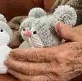 Snowman Friends Amigurumi Pattern step 3 - details and accessories