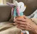 Tiffy the Sleepy Unicorn Amigurumi Pattern step 3 - details and accessories