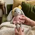 Sophie the Bunny Amigurumi Pattern step 4 - final assembly and finishing