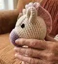 Neon the Horse Amigurumi Pattern step 3 - details and accessories