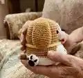 Beagle Dog Amigurumi Pattern step 3 - details and accessories
