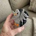 Houses of Wizardry Amigurumi Pattern step 2 - assembly progress