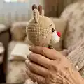 Baby deer Amigurumi Pattern step 3 - details and accessories