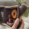 Squirrel & Hollow Log House Amigurumi Pattern step 3 - details and accessories