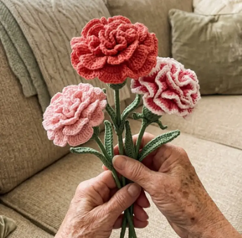 Complimentary Intermediate crochet pattern: Crochet Flower Patterns Book Pattern - Simple to follow guide