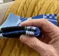 Ravenclaw Afghan Pattern step 3 - details and accessories