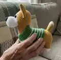 Puppy Corgi Amigurumi Pattern step 4 - final assembly and finishing
