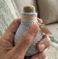 Potion Amigurumi Pattern step 2 - assembly progress