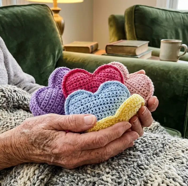Complimentary Beginner Friendly crochet pattern: Conversation Candy Hearts Amigurumi Pattern - Simple to follow guide