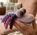 Unicorn Hand Puppet Amigurumi Pattern step 4 - final assembly and finishing