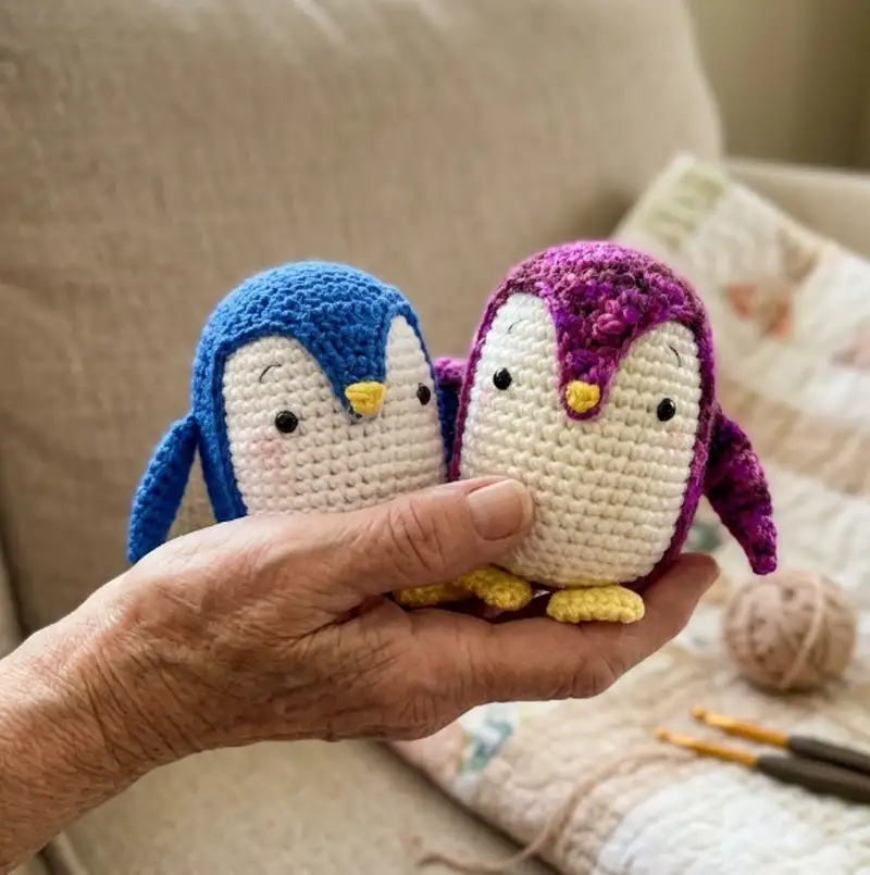 Complimentary Beginner Friendly crochet pattern: Brian the Penguin Amigurumi Pattern - Simple to follow guide