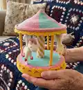 Merry-go-round Amigurumi Pattern step 1 - construction progress