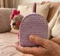 Chihuahua in a Carrier Bag Amigurumi Pattern step 3 - details and accessories
