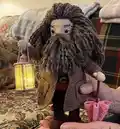 Giant-Forester Amigurumi Pattern step 1 - construction progress