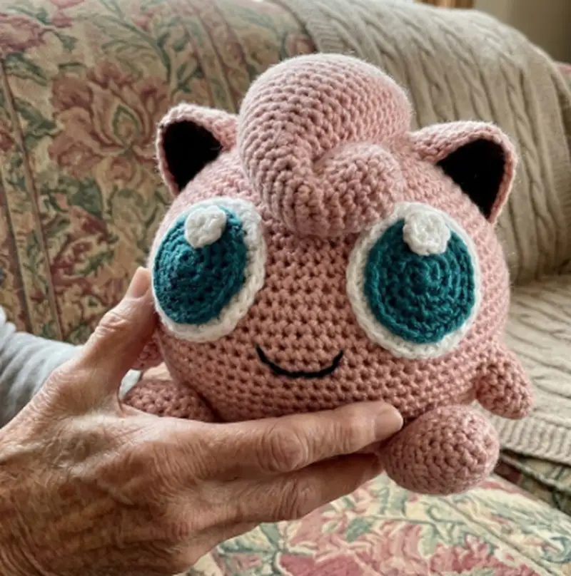 Complimentary Intermediate crochet pattern: Jigglypuff Amigurumi Pattern - Simple to follow guide
