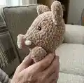 Boar Hand Puppet Amigurumi Pattern step 3 - details and accessories