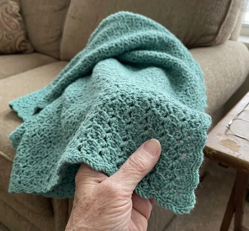 Quality crochet pattern: French Countryside Blanket Pattern - Beginner Friendly level guide with complete instructions