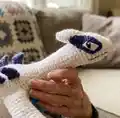 Lugia Plushie Amigurumi Pattern step 3 - details and accessories