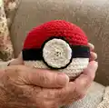 Pokeball Amigurumi Pattern step 4 - final assembly and finishing