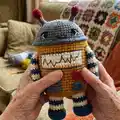 Pixie the Robot Amigurumi Pattern step 4 - final assembly and finishing