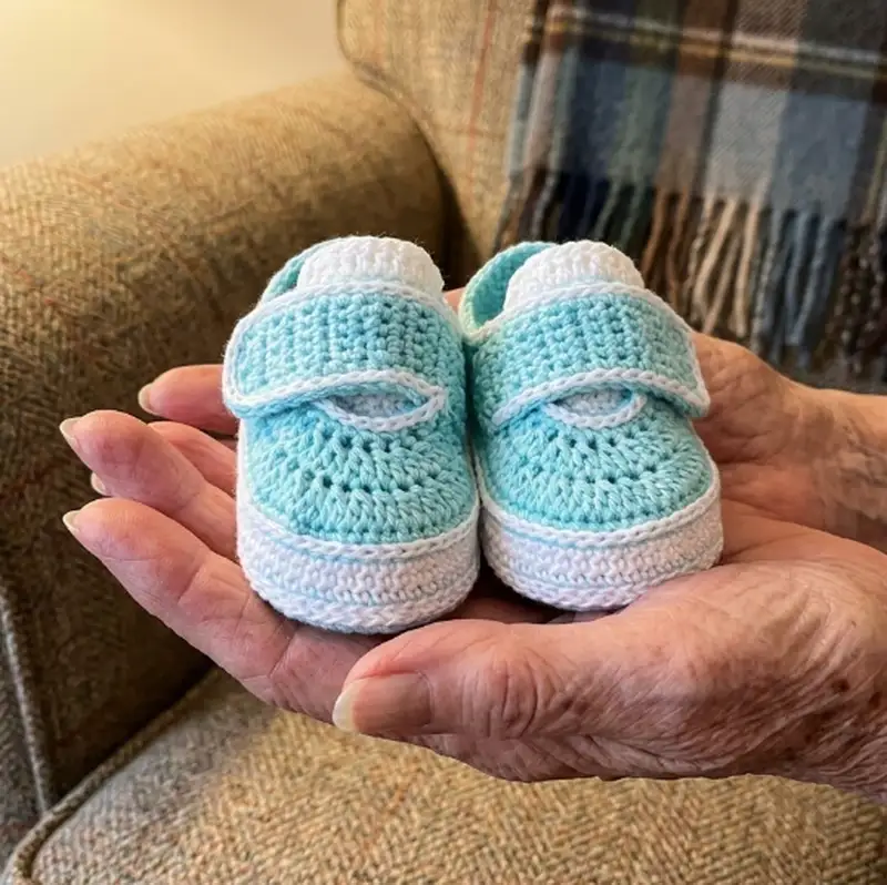 Complimentary Intermediate crochet pattern: Velcro Sneakers Pattern - Simple to follow guide