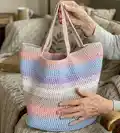 By Your Side Basket Bag Pattern step 4 - final assembly and finishing