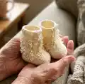 The Furrylicious Baby Boot Pattern step 4 - final assembly and finishing