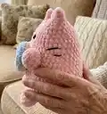 Cute Cat Amigurumi Pattern step 2 - assembly progress