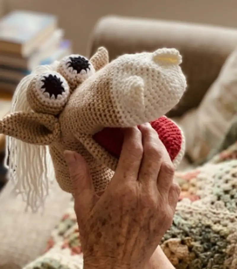 Complimentary Intermediate crochet pattern: Horse Hand Puppet Amigurumi Pattern - Simple to follow guide
