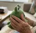 Summertime Cuties Amigurumi Pattern step 2 - assembly progress