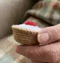 Mini Cherry Bakewell Pattern step 3 - details and accessories