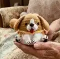 Beagle Dog Amigurumi Pattern step 4 - final assembly and finishing