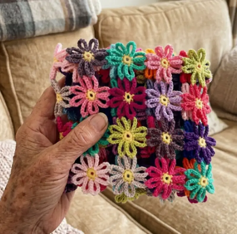 Quality crochet pattern: Crochet Flower Blanket Pattern - Beginner Friendly level guide with complete instructions