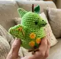 Pearodactyl Amigurumi Pattern step 3 - details and accessories