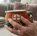 Mr. Fox and His House Amigurumi Pattern step 3 - details and accessories