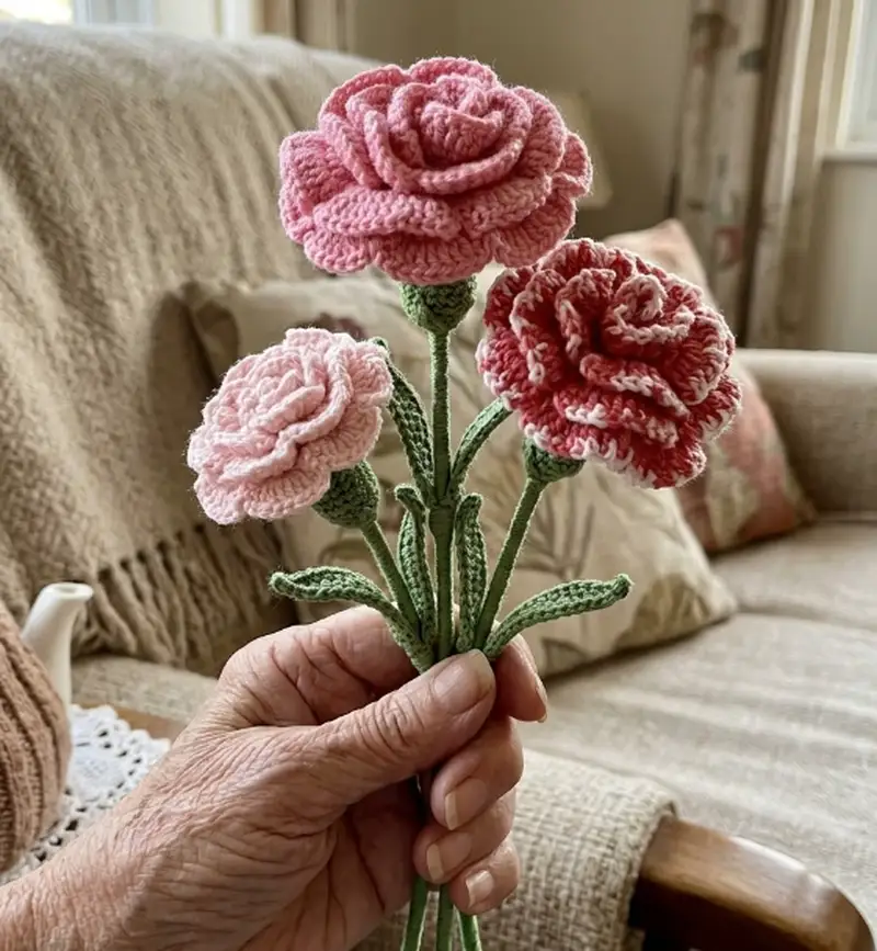 Complimentary Intermediate crochet pattern: Crochet Flower Patterns Book Pattern - Simple to follow guide