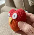 Crochet Owl Amigurumi Pattern step 3 - details and accessories