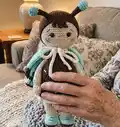 Butterfly Amigurumi Pattern step 4 - final assembly and finishing